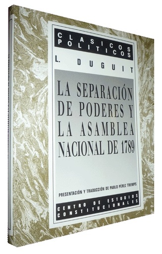 [9788425910036] LA SEPARACIÓN DE PODERES Y LA ASAMBLEA NACIONAL DE 1789