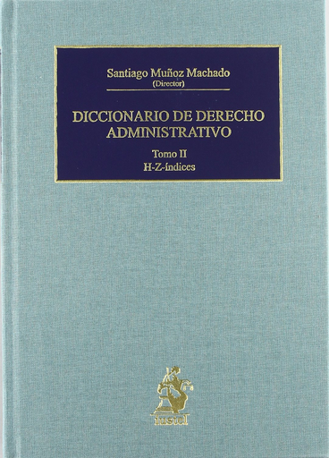[9788496440173] DICCIONARIO DE DERECHO ADMINISTRATIVO (2 tomos)