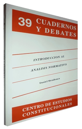 [9788425909160] INTRODUCCIÓN AL ANÁLISIS NORMATIVO