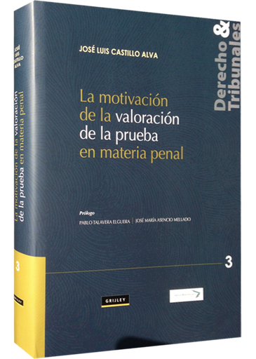 [9789972044250] LA MOTIVACIÓN DE LA VALORACIÓN DE LA PRUEBA EN MATERIA PENAL