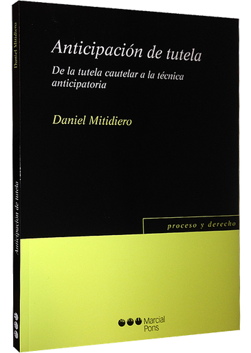 [9788415664697] ANTICIPACIÓN DE TUTELA