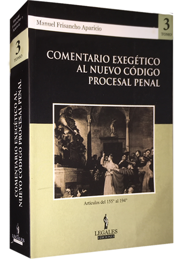 [9786124115424] COMENTARIO EXEGÉTICO AL NUEVO CÓDIGO PROCESAL PENAL
