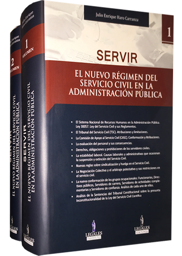 [9786124115714] SERVIR: El nuevo régimen del servicio civil en la administración pública