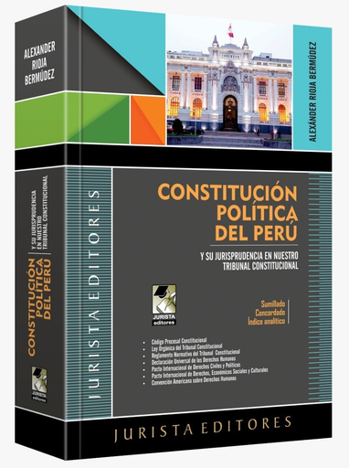 [9786124366468] CONSTITUCIÓN POLÍTICA DEL PERÚ