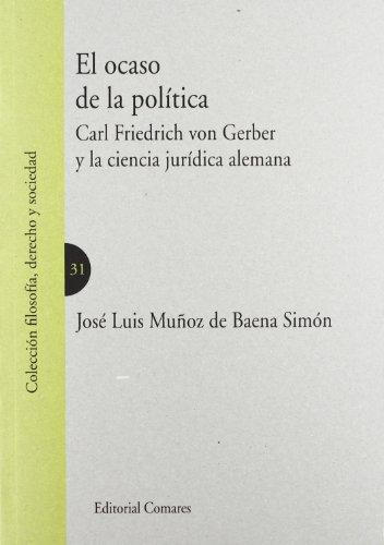[9788498369434] EL OCASO DE LA POLÍTICA