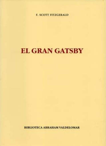 [0000000100461] EL GRAN GATSBY