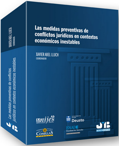 [9788494270918] LAS MEDIDAS PREVENTIVAS DE CONFLICTOS JURÍDICOS EN CONTEXTOS ECONÓMICOS