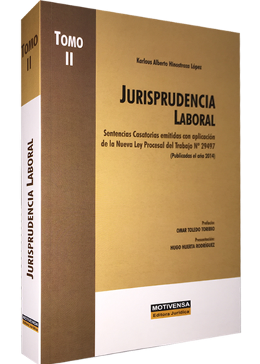 [9786124144189] JURISPRUDENCIA LABORAL, II