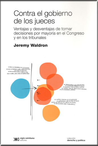 [9789876298490] CONTRA EL GOBIERNO DE LOS JUECES