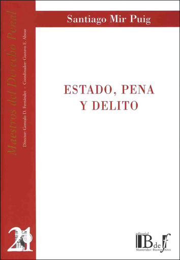[9789974578647] ESTADO, PENA Y DELITO