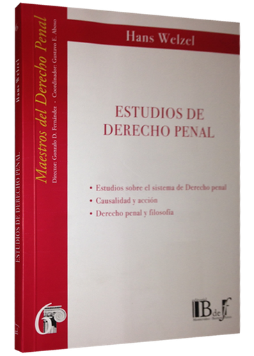 [9789871089048] ESTUDIOS DE DERECHO PENAL