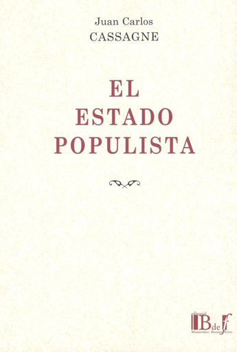 [9789974745131] EL ESTADO POPULISTA