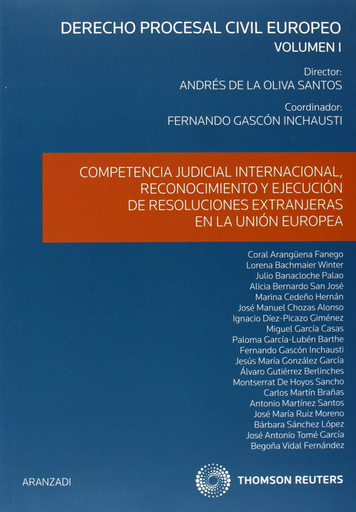 [9788499038155] DERECHO PROCESAL CIVIL EUROPEO Vol. I