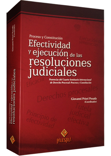 [9786124218095] EFECTIVIDAD Y EJECUCIÓN DE LAS RESOLUCIONES JUDICIALES