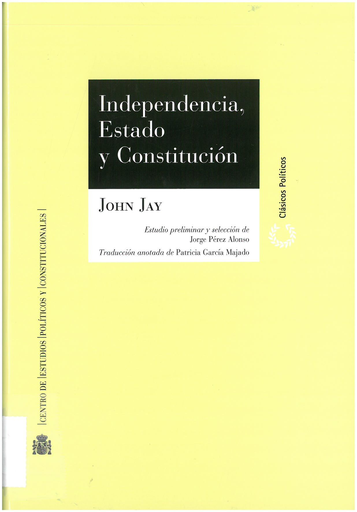 [9788425917684] INDEPENDENCIA, ESTADO Y CONSTITUCIÓN