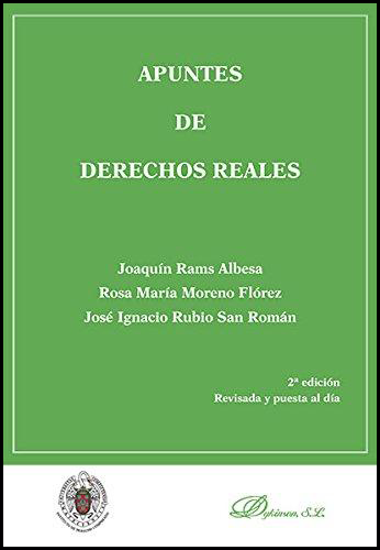 [9788490855195] APUNTES DE DERECHOS REALES