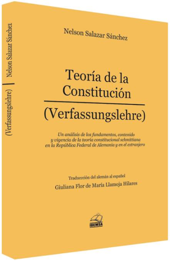 [9786124315435] TEORÍA DE LA CONSTITUCIÓN (Verfassungslehre)
