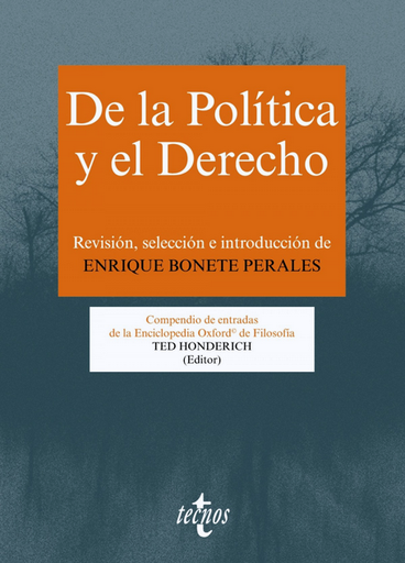 [9788430958177] DE LA POLÍTICA Y EL DERECHO