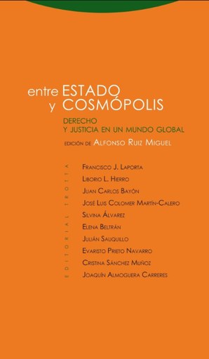 [9788498794540] ENTRE ESTADO Y COSMÓPOLIS