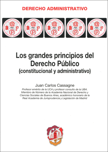 [9788429018905] LOS GRANDES PRINCIPIOS DE DERECHO PÚBLICO
