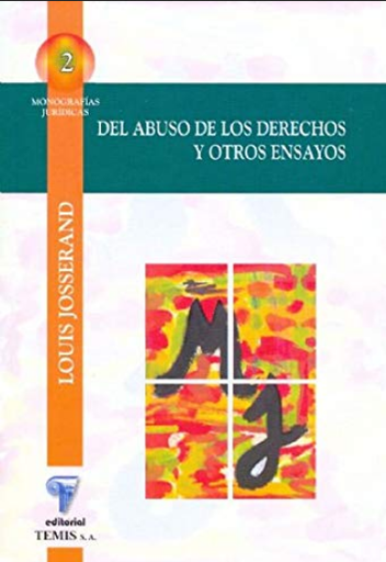 [9789583506338] DEL ABUSO DE LOS DERECHOS Y OTROS ENSAYOS