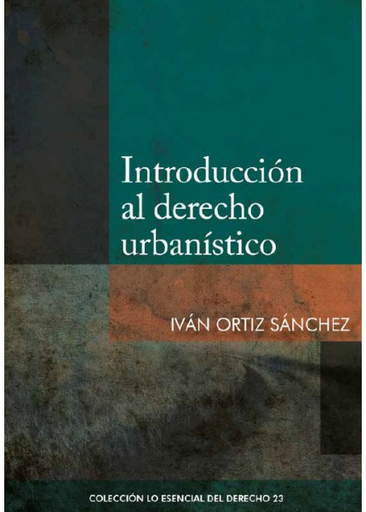 [9786123172909] INTRODUCCIÓN AL DERECHO URBANÍSTICO