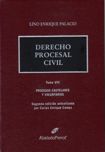 [9789502022866] DERECHO PROCESAL CIVIL TOMO VIII