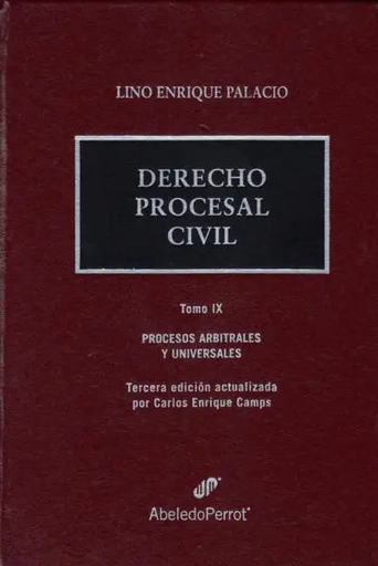 [9789502022874] DERECHO PROCESAL CIVIL TOMO IX