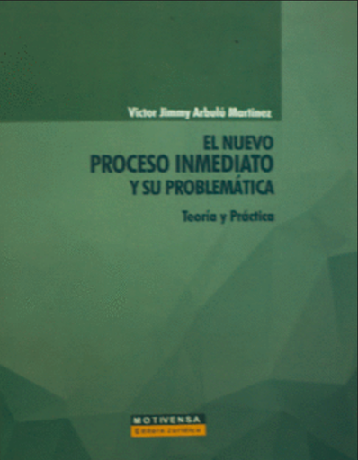 [9786124144264] EL NUEVO PROCESO INMEDIATO Y SU PROBLEMÁTICA