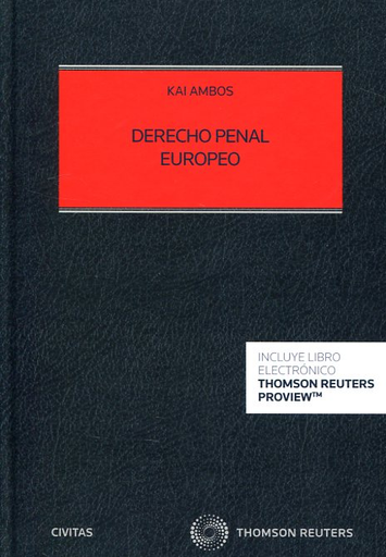 [9788491526551] DERECHO PENAL EUROPEO