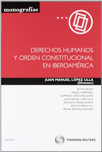 [9788447037155] DERECHOS HUMANOS Y ORDEN CONSTITUCIONAL EN IBEROAMÉRICA