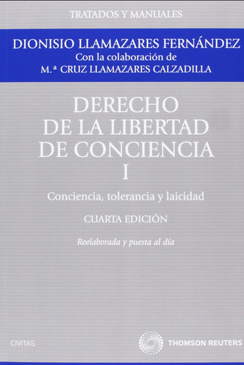 [9788447036707] DERECHO DE LA LIBERTAD DE CONCIENCIA: I