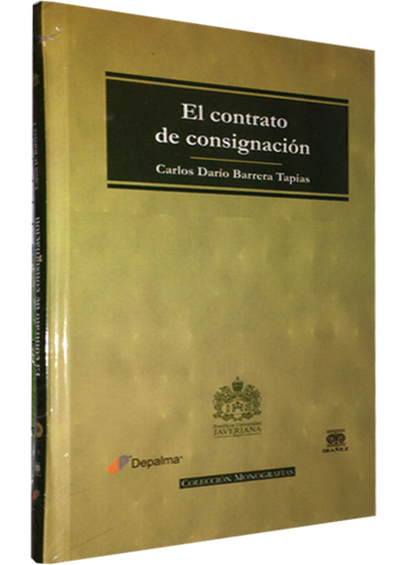 [9789587491791] EL CONTRATO DE CONSIGNACIÓN