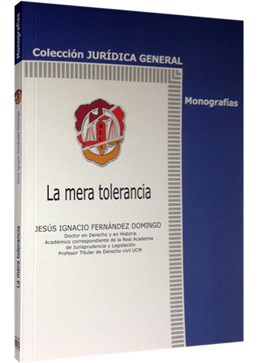 [9788429018219] LA MERA TOLERANCIA