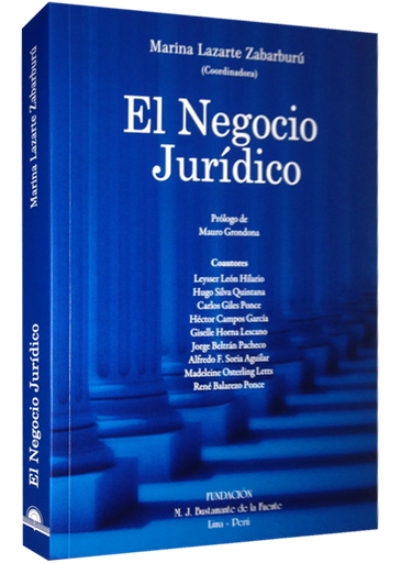 [9786124670022] EL NEGOCIO JURÍDICO
