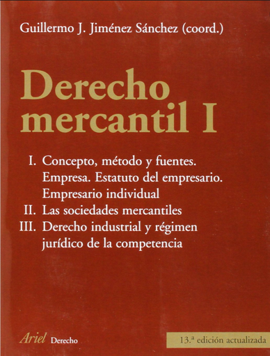 [9788434426726] DERECHO MERCANTIL (2 tomos)