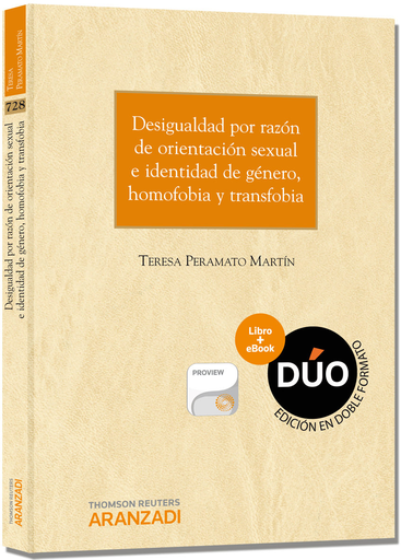 [9788490590584] DESIGUALDAD POR RAZÓN DE ORIENTACIÓN SEXUAL E IDENTIDAD DE GÉNERO, HOMOFOBIA Y TRANSFOBIA