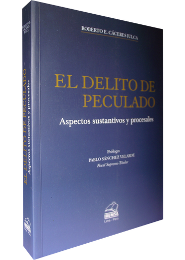 [9786124037580] EL DELITO DE PECULADO