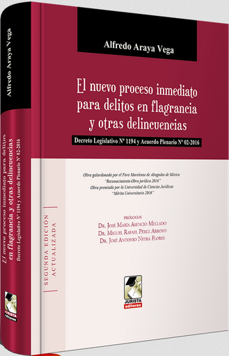 [9786124184895] EL NUEVO PROCESO INMEDIATO PARA DELITOS EN FLAGRANCIA Y OTRAS DELINCUENCIAS