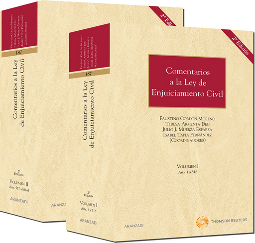 [9788490144329] COMENTARIOS A LA LEY DE ENJUICIAMIENTO CIVIL (2 vols.)