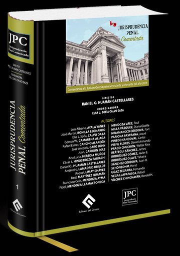 [9786124678172] JURISPRUDENCIA PENAL COMENTADA 01