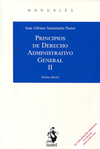 [9788498903577] PRINCIPIOS DE DERECHO ADMINISTRATIVO GENERAL II