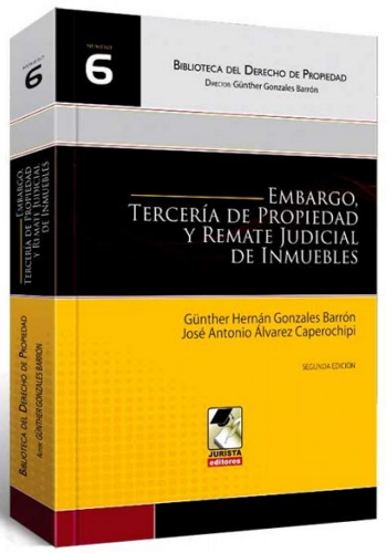 [9786124366543] EMBARGO, TERCERÍA DE PROPIEDAD Y REMATE JUDICIAL DE INMUEBLES