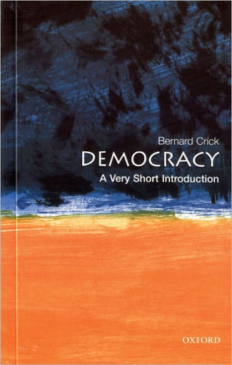 [9780192802507] DEMOCRACY: A very short introduction
