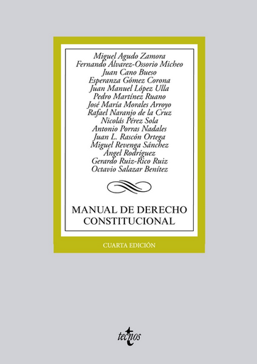[9788430959327] MANUAL DE DERECHO CONSTITUCIONAL