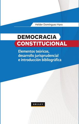[9789972046063] DEMOCRACIA CONSTITUCIONAL