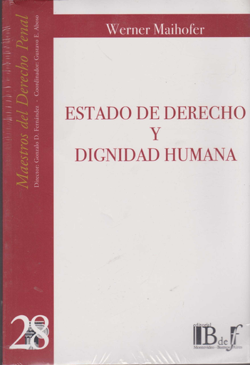 [9789974578091] ESTADO DE DERECHO Y DIGNIDAD HUMANA