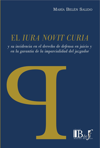 [9789974708822] EL IURA NOVIT CURIA