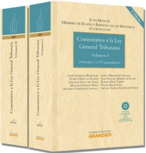 [9788490144992] COMENTARIOS A LA LEY GENERAL TRIBUTARIA