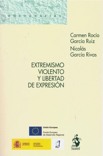 [9788498903836] EXTREMISMO VIOLENTO Y LIBERTAD DE EXPRESIÓN